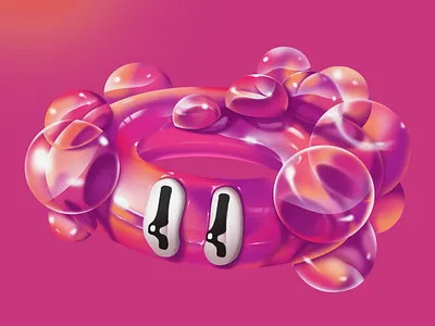 Swim Ring branding design