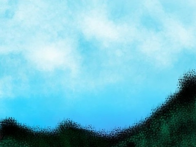 Sky design digital painting ux visual art