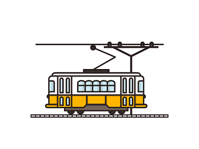 Solua® design graphic design illustration illustrator train vector