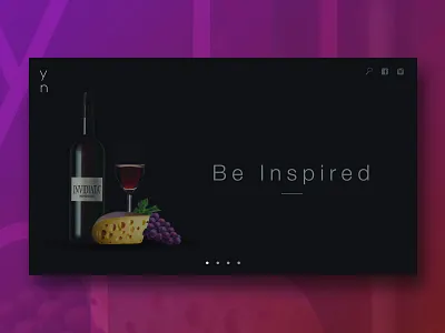 Wine UI branding concept design design agency graphicdesign landingpage ui uidesign ux web webdesign wine