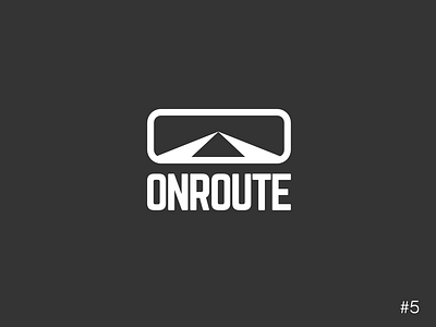 5/50 Daily Logo Challenge | Driverless Cars - Onroute affinity branding car dailylogochallange design icon logo vector