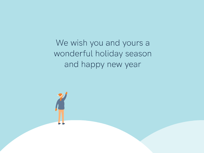 Happy New year animation branding design illustrations motion start up