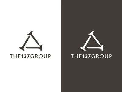 127 Group Logo building concept construction graphic logo logo design logotype nails psalms trinity