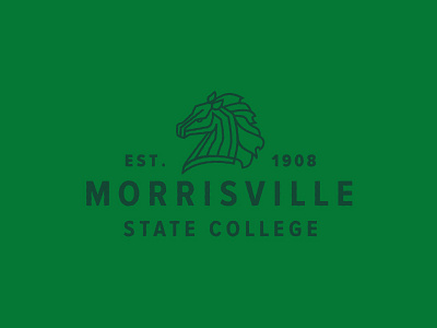 Horseplay I horse icon line art monoline texture