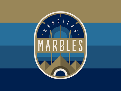 Marbles Sports Team basketball logo graphic design guam villagers project mangilao marbles marbles sports logo sports team