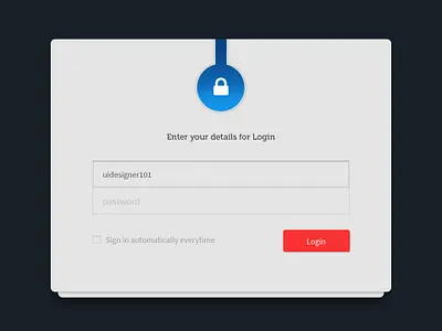 Form login design photoshop typography ui ui ux design website
