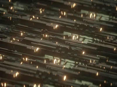 Sequence 3d art c4d glossy octane