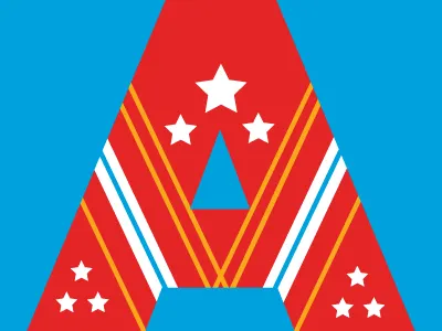 Kurt Angle — Wrestler Alphabet Series alphabet gotham graphic design illustration kurt angle typography wrestling wwe wwf