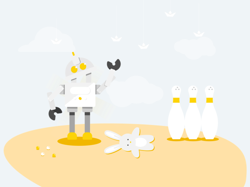 Wegho Child-Care Service after effects animation gif loop lottie lottieweb ui ux ux motion design