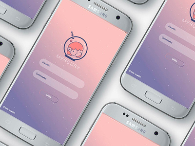 App adobe app art design girl illustration illustrator invaders kosmica logo phone pink power space star typography ui ux vector wacom