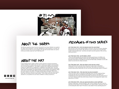 Let's Talk About It Series Design marker paper program