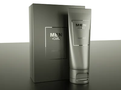 MenCare SkinCream // Cinema4D + Octane c4d cgi cinema4d modeling octane octanerender render renderia
