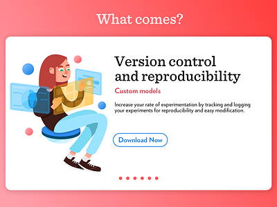 Yuve section landing page artificial intelligence character design design illustration landing page machine learning sketch app ui design ux design vector