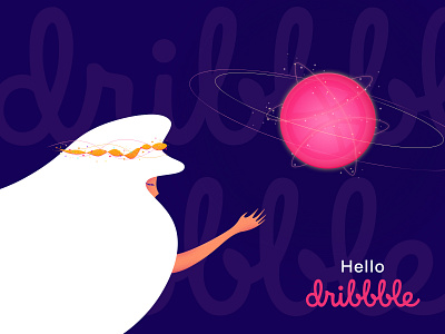 Hi Dribbble ！ 插图