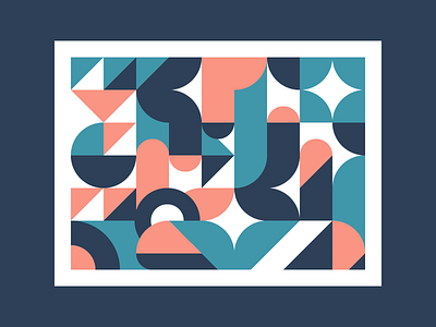 Abstract Poster abstract art basic color flat geometric geometric art poster shape simple simple design vector