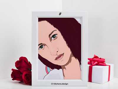 Hitchens Valentine Illustration adobeillustrator design graphicdesign illustrator illustrator draw wacom