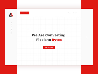 Digital Agency Landing Page agency branding design flat gradient icon illustration india logo minimal mobile typography ui user experience user interface ux web website wordpress design