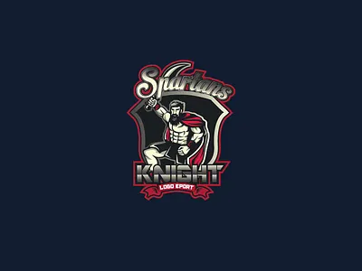 Knigh Esport 02 02 character cute design esport esportlogo illustrate vector art