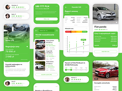 Joymile app app colors design designer flat green ios minimal type typography ui ux vector web