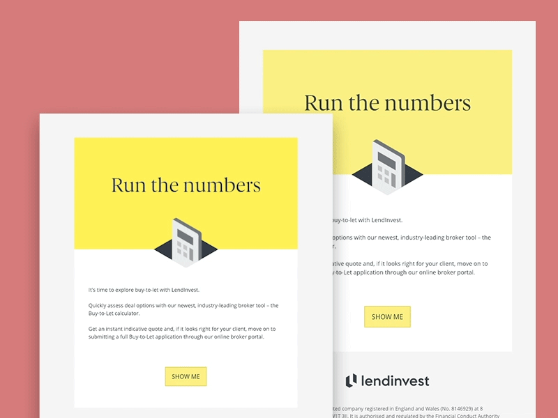 LendInvest solus campaign brand campaign design email email campaign