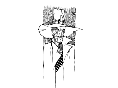 cowboy black cowboy design illustration man plant typography