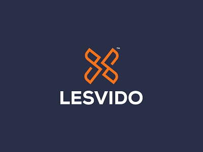 Lesvido branding clean clever design eye catching eyecatching flat gradient graphic design icon identity lettering logo minimal typography vector