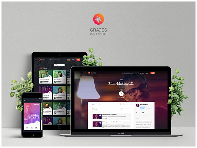 Edtech App Design edtech ui design visual design