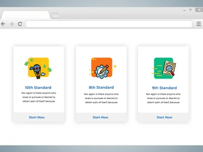 standard wise category page-education design flat web website