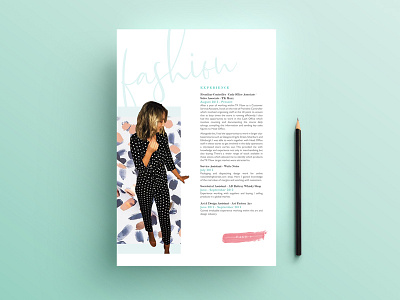 Fashion Buying CV design cv cv design cv resume freelance