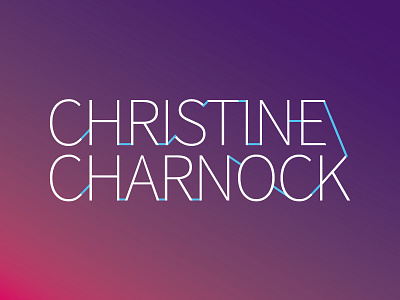 Christine Charnock - Branding Variation branding logo logotype typography vector