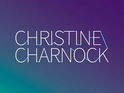 Christine Charnock - Logo Variation branding logo logotype typography vector