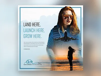 MLB Airport advertising design