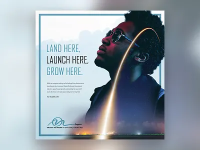 MLB Airport advertisement design