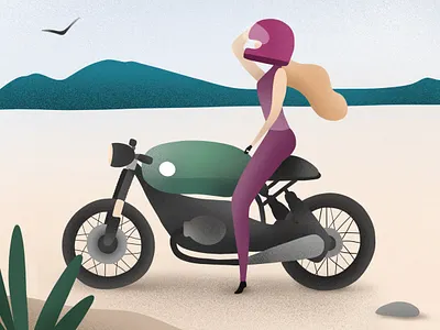 Test Drive art design illustration procreate