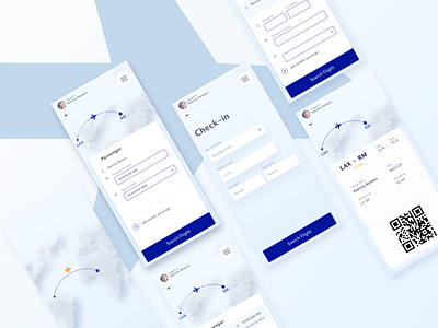 Flight app ✈️ UX / UI exploration button challenges check in checkout color dailyui design app exploration flight flight app interaction interaction design interface purchase ui user ux