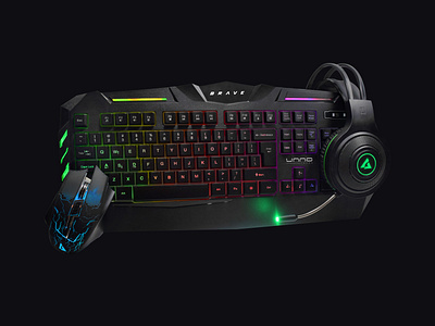 Gaming Combo Photoshoot design gaming gaminglogo headphones photograhy photoshoot photoshop technology