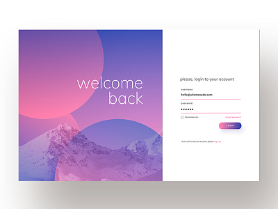 Login Page 🍋 design login login page ui ux web website