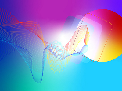 Screen Life design illustration vector