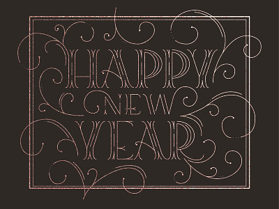 Happy new year! christmas design graphic design happy new year lettering letters new year