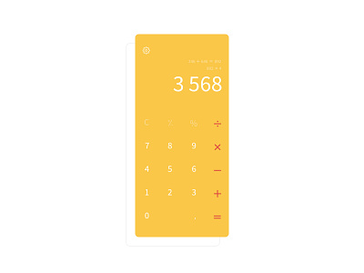 Daily Ui Challenge 004 - Calculator app bill calculator color daily ui design equal mobile split tips uix unequal ux process