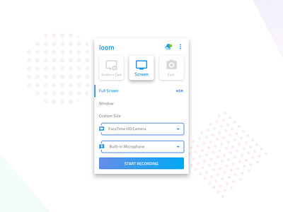 Video Recording Settings Rebound app concept dribbble best shot loom loom team loom website rebound rebounds record player recorder recording app recording studio recreate redesign redesign concept redesign. ui video app video art video call video recording