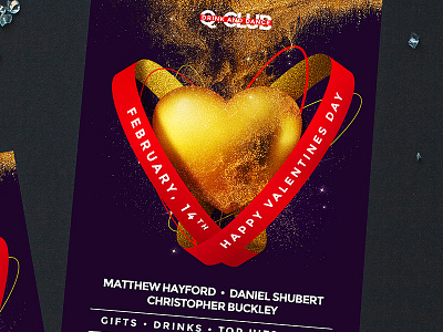 Valentine's Day club flyer february gold golden heart invitation invitation card invitation design love love flyer night club valentine valentine card valentine day valentine flyer valentine party valentines day valentines day bash valentines day flyer valentines flyer