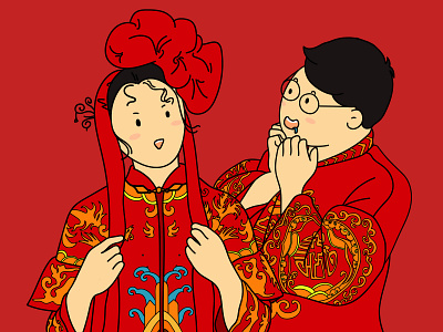 我的婚礼- 01/05/2019 at 12:27 PM 插画