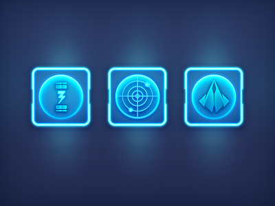 Spaceship upgrades game game ui gui gui design icon sci fi spaceship ui