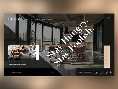 💻Share office｜Web Site Design coworking creative design graphicdesign interface landingpage shareoffice ui uidesign uiux ux uxdesign webdesign website workshop
