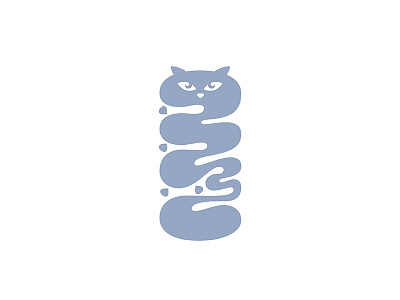 Cat animal cat character design fluffy illustration psychadelic