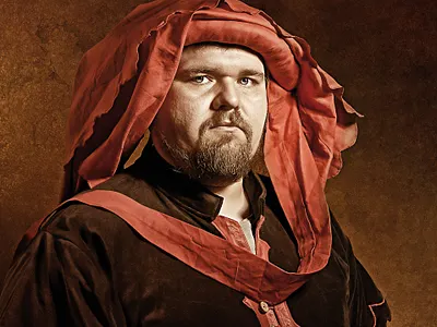 portrait - Venetian merchant fotografie photo photoshop portrait post produkce retušovat