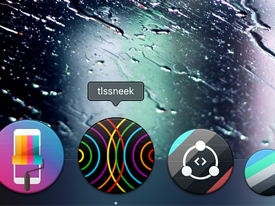 That TLS logo concept looked very attractive to become an icon app icns icon mac icon ui