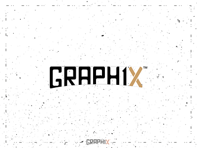 Graphix New Logo art artist branding design designideas graphics icon illustration illustrator ios lettering logo minimal type typography ui ux vector web website