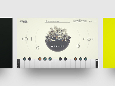 Output Arcade arcade music app output ui design vst